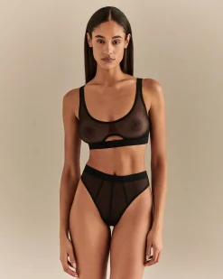Cheap BLUE MONDAY HIGH WAIST TANGA Tangas