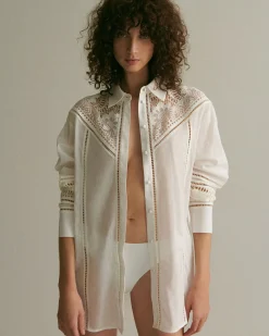 Cheap CHEMISE VARENNE Beachwear|Tops & Shirts