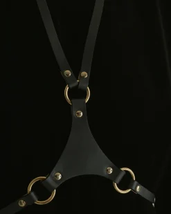 Cheap LEATHER HARNESS Harness & Waspies